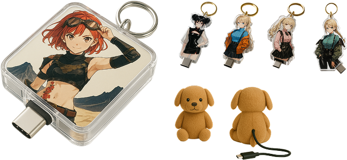 sd card and flash drive